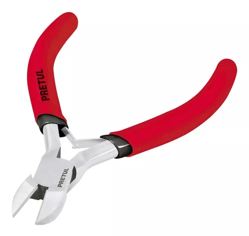 Pinza miniatura corte diagonal 4'' Pretul