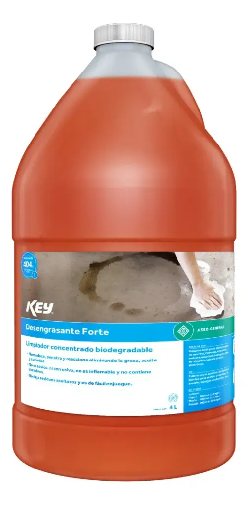 Desengrasante líquido biodegradable Forte 4L Key