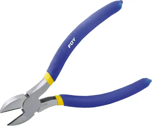 142046 Pinza para electricista con mango con doble plastisol de 6" corte diagonal