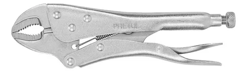 Pinza de presión de 7" quijada curva