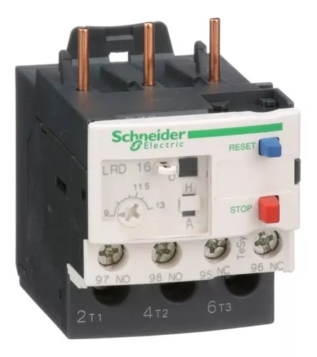 Relevador de sobrecarga 9.0-13.0a Tesys Telemecaniq Lrd16